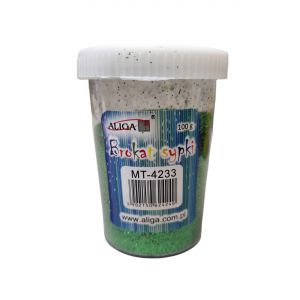 Brokat sypki Aliga 100g, Zielony